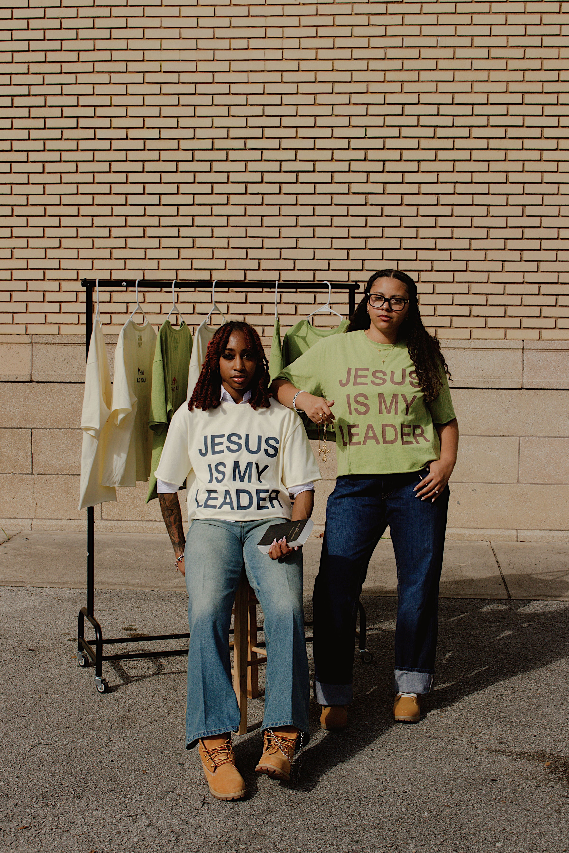 JESUS IS MY LEADER T-SHIRT