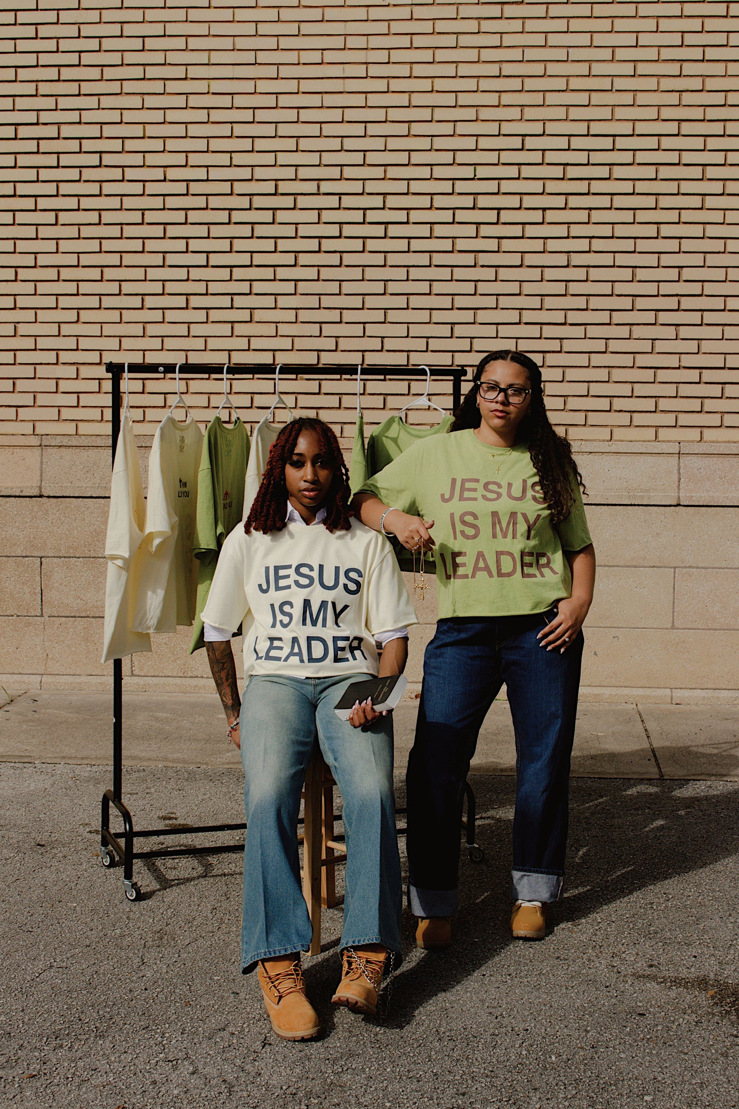 JESUS IS MY LEADER T-SHIRT