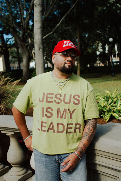 JESUS IS MY LEADER T-SHIRT
