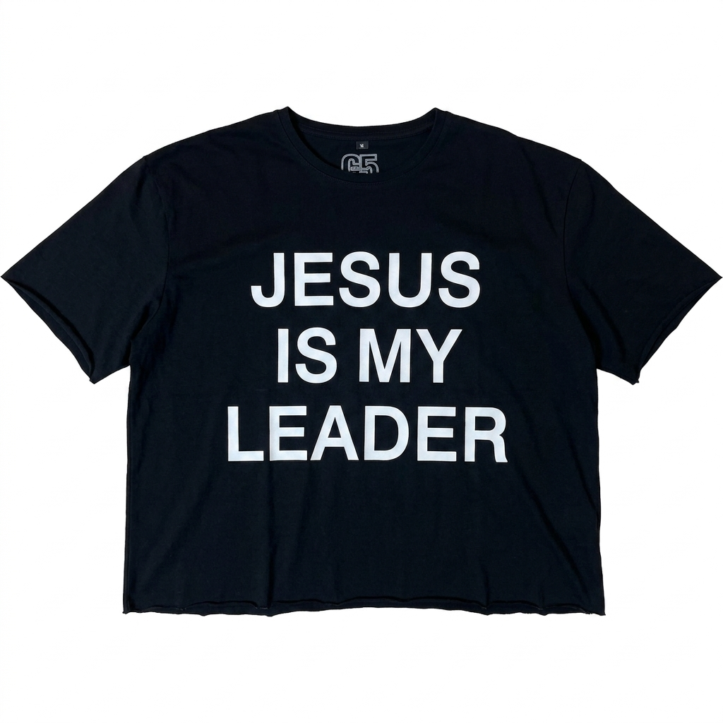 JESUS IS MY LEADER T-SHIRT